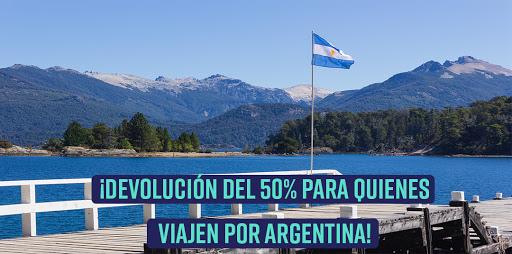 Devolución del 50% para quienes viajen por Argentina Devolución del 50% para quienes viajen por Argentina