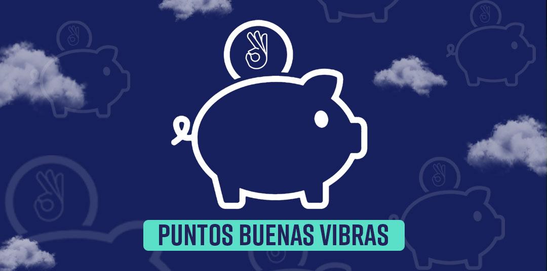 Puntos Buenas Vibras. Otro motivo para seguir viajando Puntos Buenas Vibras. Otro motivo para seguir viajando