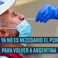 No necesitas PCR para volver a Argentina si estas vacunad@